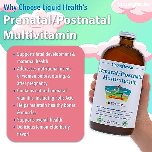 LIQUIDHEALTH Prenatal/Postnatal Multiple Liquid Women's Multivitamin
