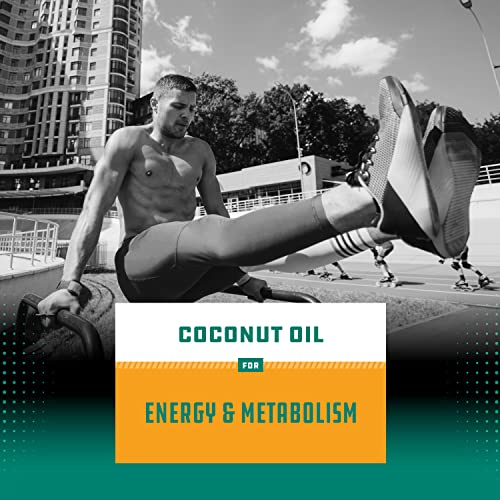 C8 MCT Coconut Oil Softgels - MCT Oil Keto Pills with Caprylic Acid Coconut Oil