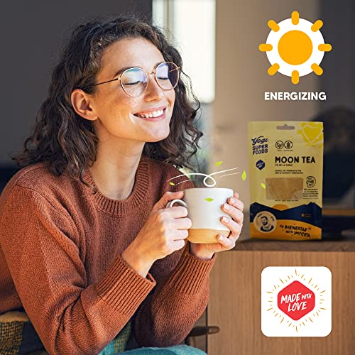 Yogi Super Foods Moon Tea for Women's Cycle Support, PMS & Menopause Relief