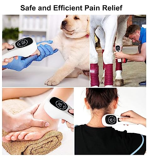 iKeener Handheld Light Therapy for Pain Relief,Portable Low-Level Light Therapy for Dogs and Humans