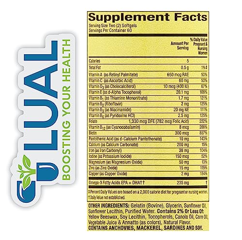 Nourish Every Moment: Spring Valley Mini Prenatal Multivitamin Softgels – Complete Prenatal Care