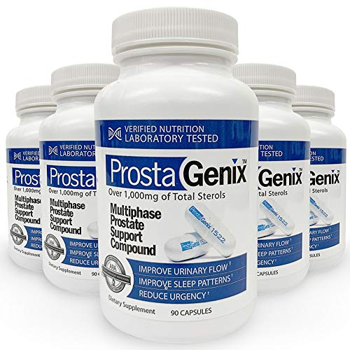 ProstaGenix Multiphase Prostate Supplement -5 Bottles- Featured on Larry King Investigati