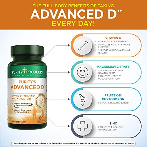 Dr. Cannell's Advanced D - Vitamin D Super Formula - Purity Products (3 Pack) - Packed