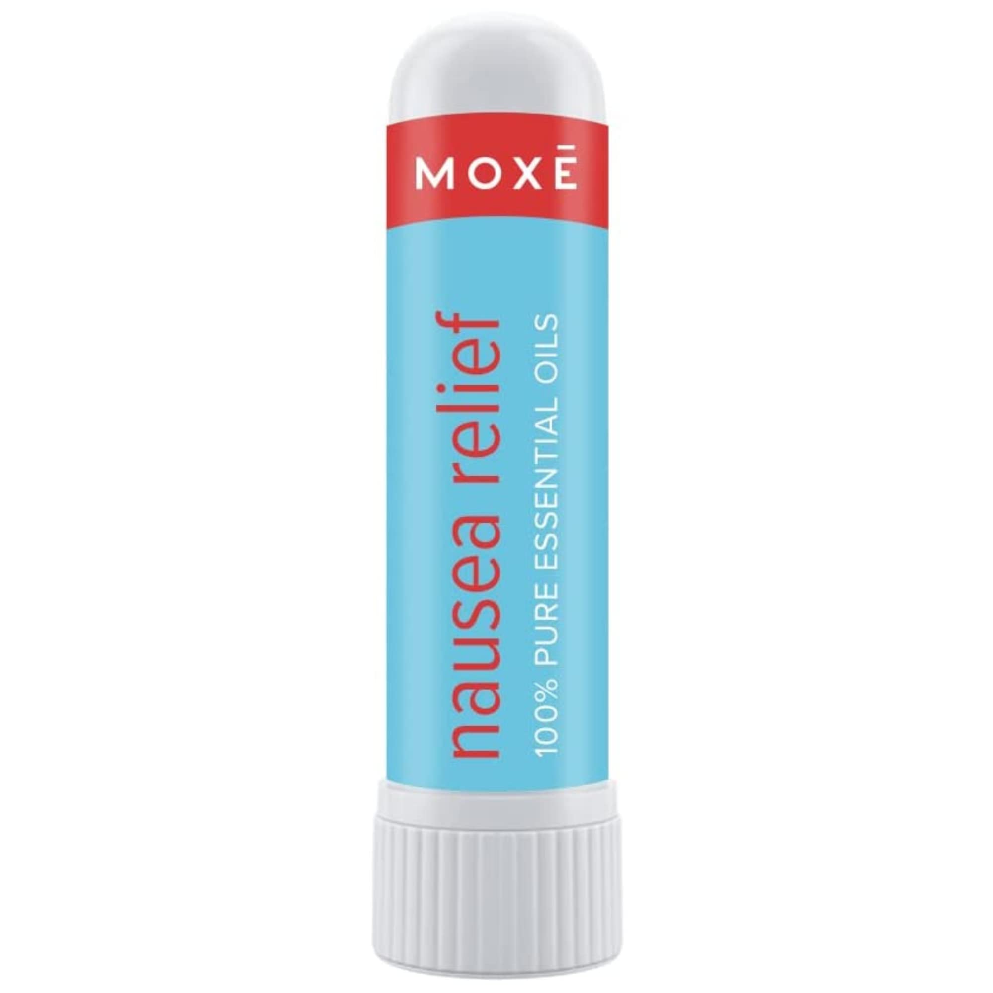 MOXE Nausea Nasal Inhaler Sticks, All Natural Essential Oil Blend, Ginger, Cardamom, Peppermint