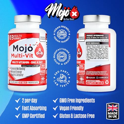 𝗠𝗢𝗝𝗢™ 𝗠𝘂𝗹𝘁𝗶-𝗩𝗜𝗧 - 𝟭𝟮𝟬𝘅 '𝗢𝗻𝗲 𝗮 𝗗𝗮𝘆' 𝗠𝘂𝗹𝘁𝗶-𝗩𝗶𝘁𝗮𝗺𝗶𝗻 & Minerals for Women Men - Enhance