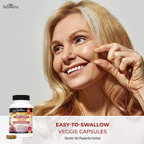 Herbal Menopause Relief for Women - Menopause Support for Mood & Hormone Balance