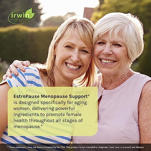 Irwin Naturals EstroPause Menopause & Women's Health Support Supplement 80 Liquid Softgels