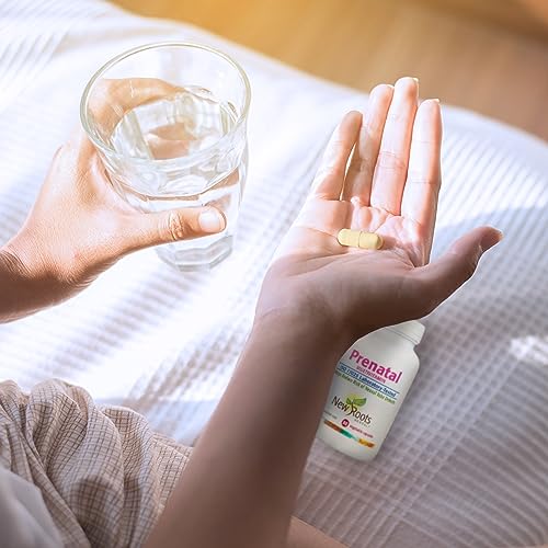 NEW ROOTS HERBAL Prenatal Complete MultiVitamin (90 Veg Caps) - with Biotin, Iron & Folate