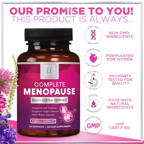 Hello Lovely! Menopause Relief for Women - Complete Menopause Supplements
