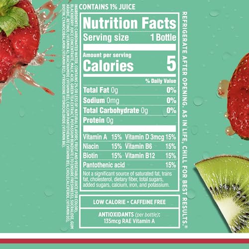 Sparkling Ice, Kiwi Strawberry Sparkling Water, Zero Sugar Flavored Water, with Antioxidant