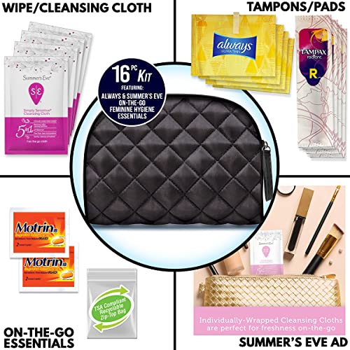 Convenience Kits International Women’s “On-The-Go” Feminine Care Travel Essentials Featuring