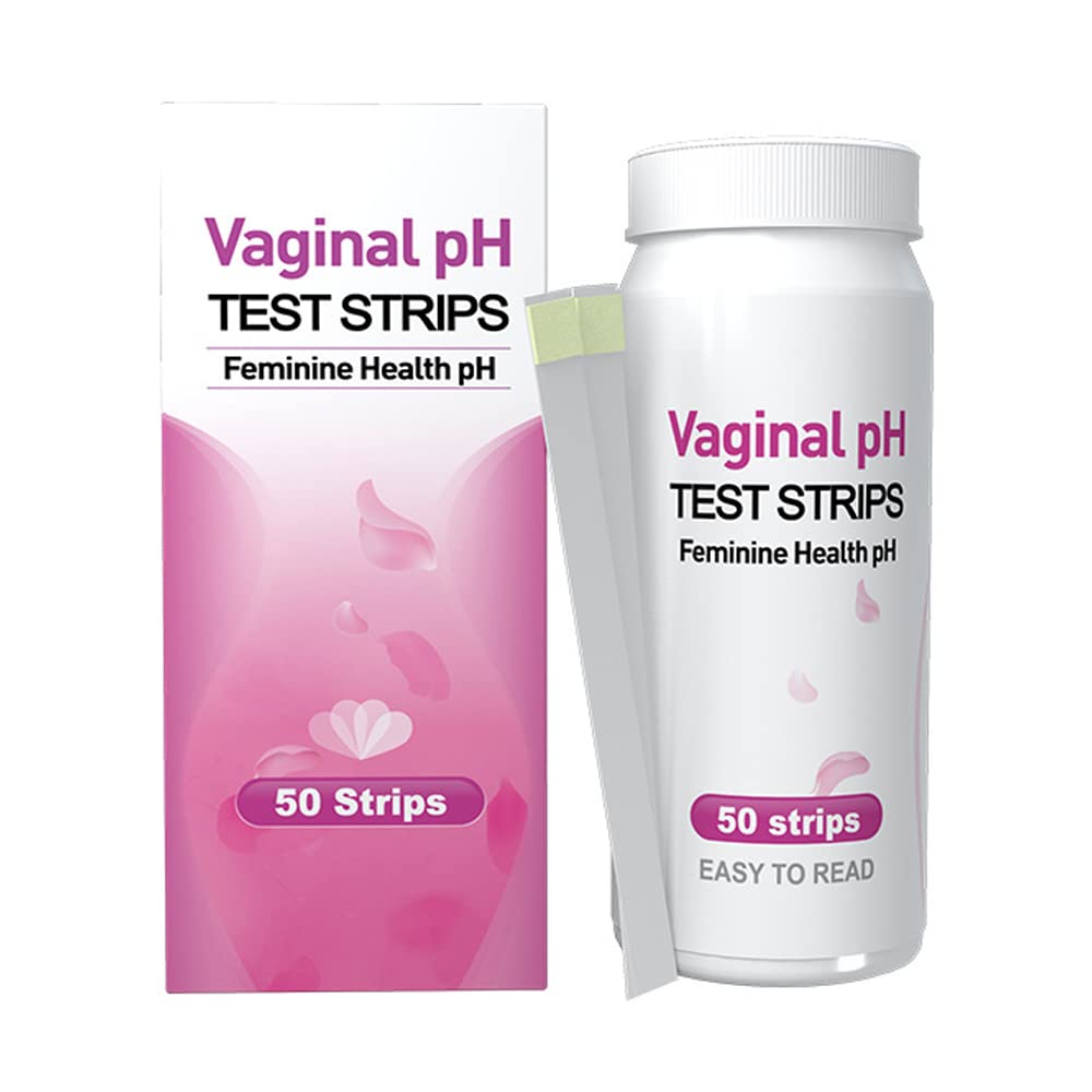 Colilove Vaginal Health PH Test Strips (50cnt) Feminine Vaginal PH Balance Test Strips Monitor
