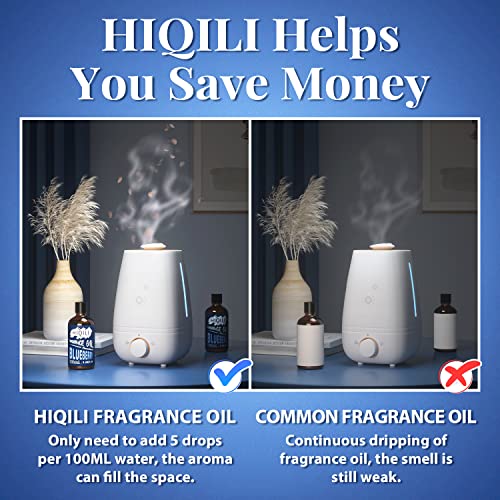 HIQILI Blueberry Essential Oil - Premium Fruit Fragrance Oil for Candle Making, Diffuser, Perfume