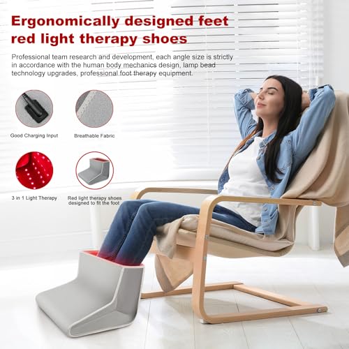 Red Light Therapy for Foot - Red Light Therapy Wrap, Near Infrared Red Light Therapy Device