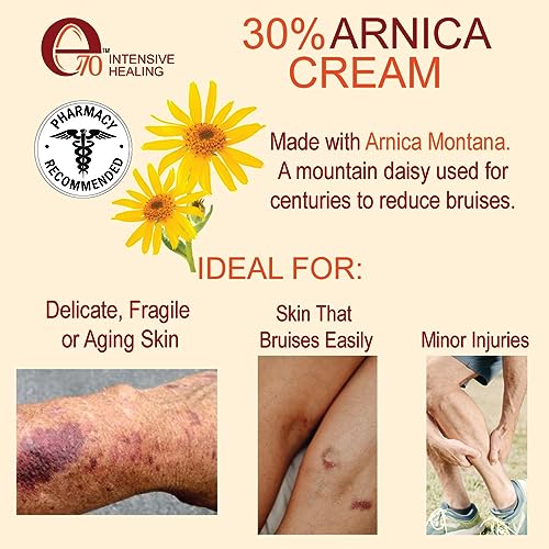 e70 Arnica Roll-On for Visible Bruise Relief, soothes Stiffness, Calms Swelling Advanced Formula