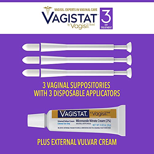 Vagistat 3 Day Yeast Infection Treatment for Women, Relieves External Itching and Irritation