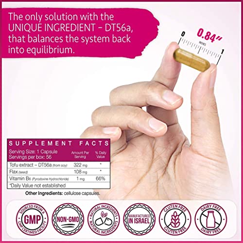 Femarelle Recharge - Non Hormonal Natural Menopause Supplements for Women -1 Month Supply