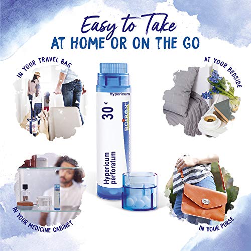 Boiron Hypericum Perforatum 30C Homeopathic Medicine for Relief from Nerve Pain, Toothaches