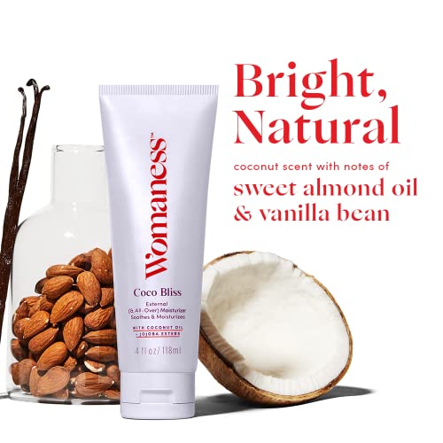 Womaness Menopause Cycle Kit - Coco Bliss - External Body Cream (4oz) + Me.No.Pause