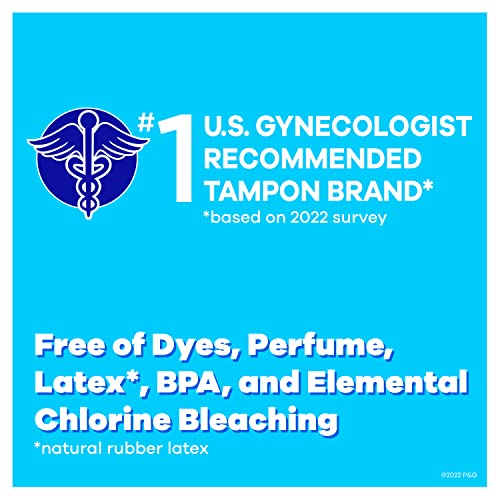 Tampax Pearl Tampons Multipack, Light/Regular/Super Absorbency, With Leakguard Braid, Unscented