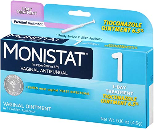 Monistat 1-Day Yeast Infection Treatment, Prefilled Applicator, 1 ea