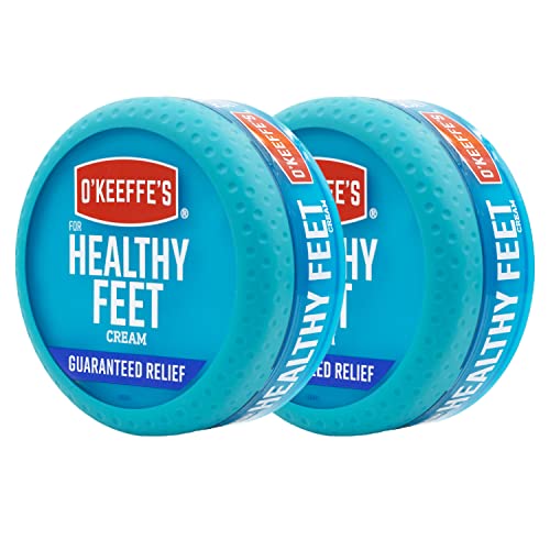 O'Keeffe's for Healthy Feet Foot Cream, Guaranteed Relief for Extremely Dry, Cracked Feet