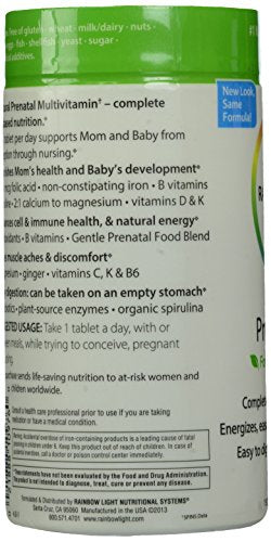 Rainbow Light Prenatal One Multi-Vitamin Tablets, 150 Count
