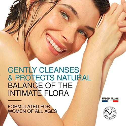 Uriage Gyn Phy Refreshing Intimate Gel | Feminine pH Balancing Wash to Gently Clean, Protect and Soothe