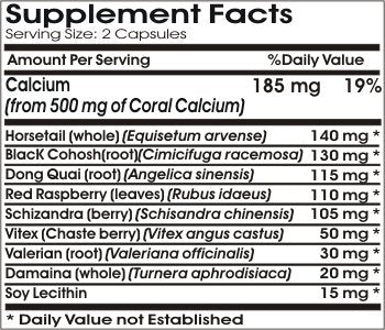 Menopause Complete Max ~ 90 Capsules - No Additives ~ Naturetition Supplements