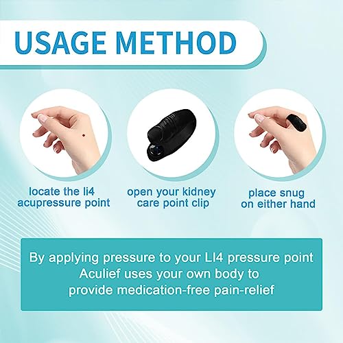XEYOW Prostate Care Point Clip for Men, Acupressure Hand Pressure Point Clip, Relieve Prostate