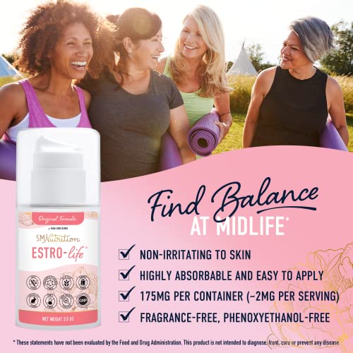Estrogen Estriol Cream (84 Servings, 3.5oz Pump) 175mg of USP Micronized Estriol