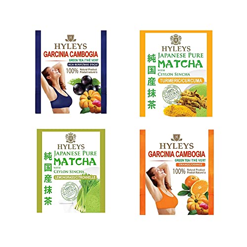 HYLEYS Tea for Cleanse and Weight Loss - New 14 Day Weight Loss Kit - 42 Tea Bags