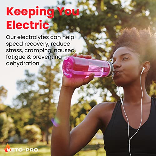 Keto-Pro Keto Electrolytes 80g | Electrolyte Powder Sachets for Extra Convenience