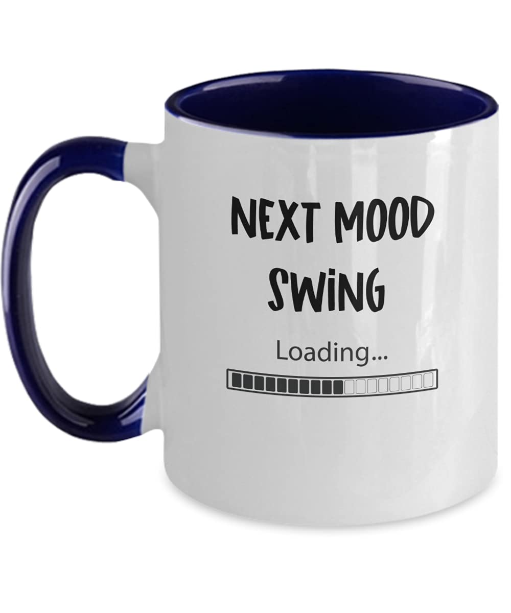 Gag Menopause Mug, Menopause Two Toned Coffee Cup, Funny Menopause Presents