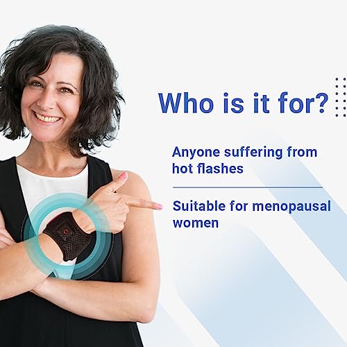 KÜLKUF Cooling Wristband with Instant Relief from Hot Flashes, Menopause Bracelet