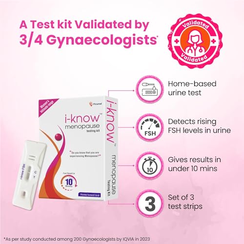 Shiv Menopause Testing kit | for Women Facing Menopause Symptoms Like hot Flashes, Night Sweats