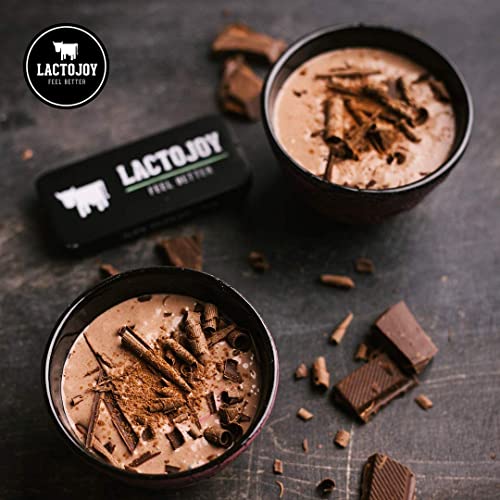 LactoJoy Lactase Pills I 240 Pieces Refill Package I Powerful Lactase Enzymes for Lactose