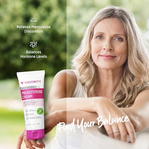 Progesterone Cream for Women Menopause Relief: Natural Bioidentical Progesterone Cream