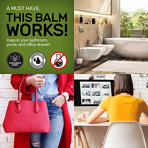 TEA TREE OIL BALM -100% All Natural | Great Cream for Soothing Irritations like Eczema