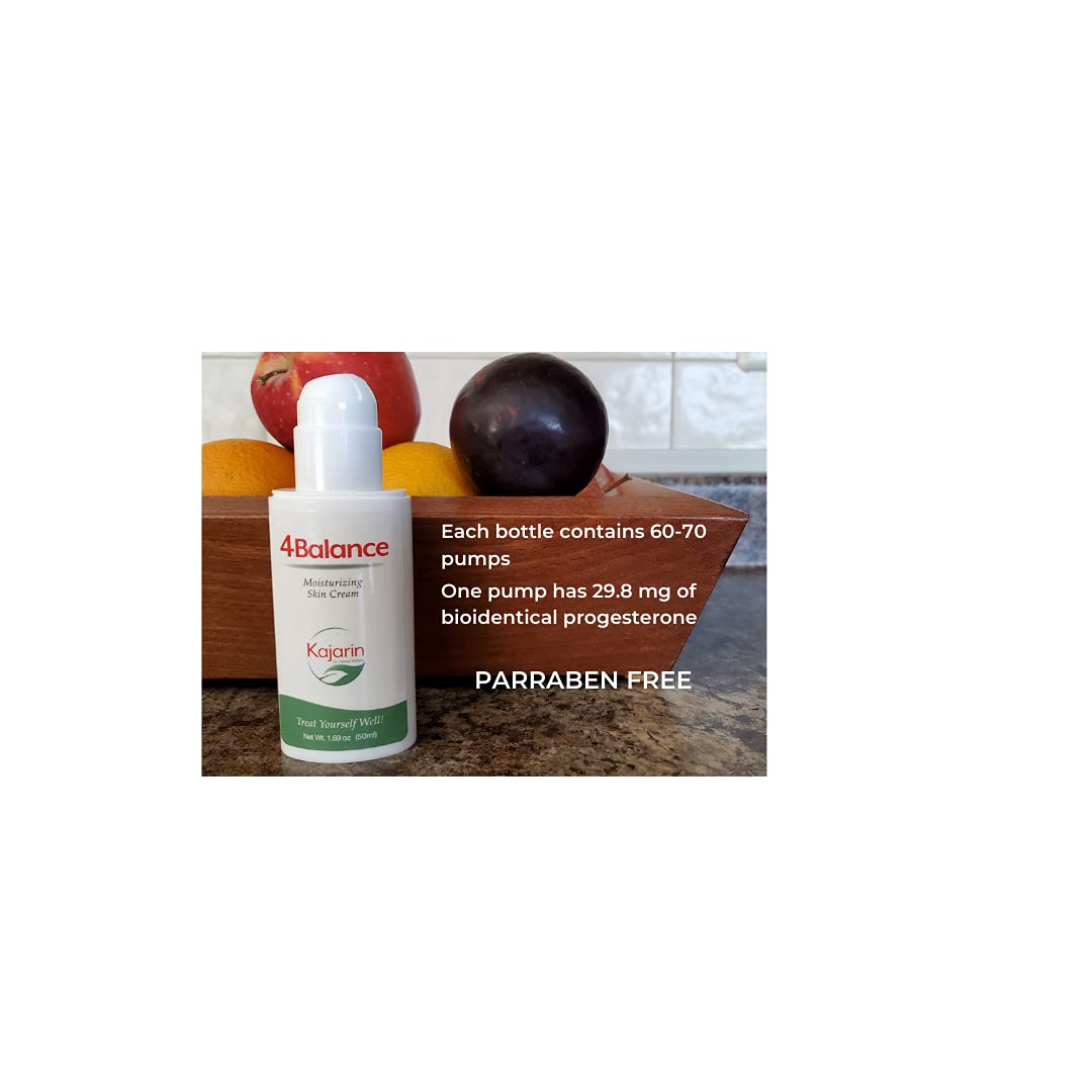 Kajarin 4 Balance Progesterone Cream for Women - Physician Formulated, Bio-Identical Progesterone