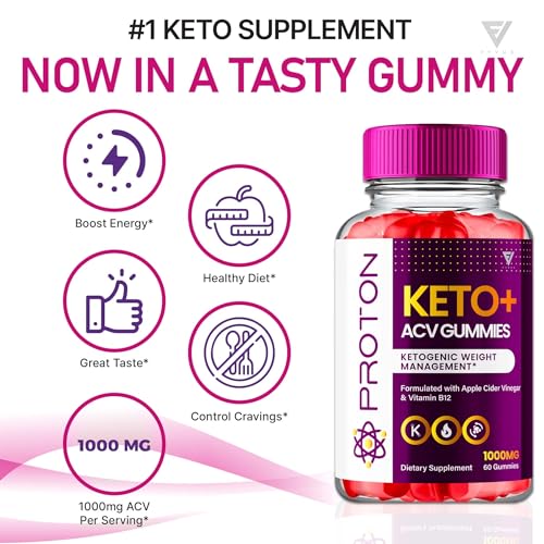 Proton Protein Keto ACV Gummies, Proton Keto + ACV Gummies Advanced Weight Loss