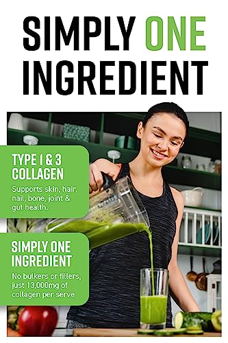 Hunter & Gather Bovine Collagen Powder 400g | Pure Unflavoured Premium Hydrolysed Bovine Collagen Peptides Powde