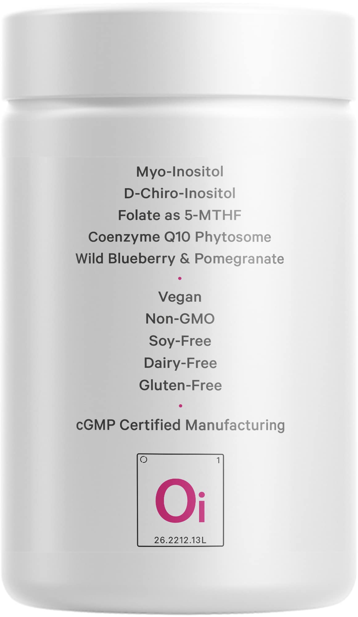 Codeage Liposomal Ovarian Inositol + Supplement - Myo-Inositol, D-Chiro-Inositol