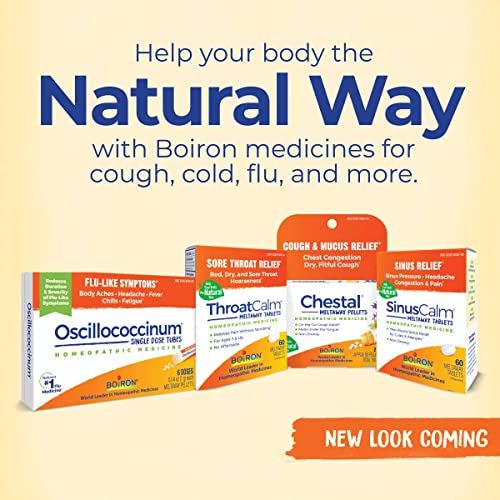 Boiron ThroatCalm On The Go for Pain Relief from Red, Dry, Scratchy, Sore Throats and Hoarseness