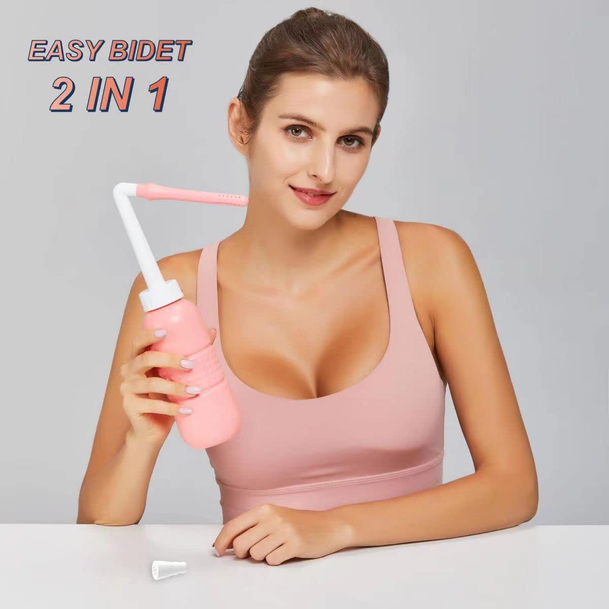 LZXIYUE 2PCS 2-in-1 Peri Bottle Feminine Care for Women,Reusable Portable Bidet for Travel