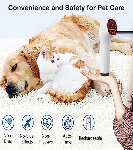 iKeener Handheld Light Therapy for Pain Relief,Portable Low-Level Light Therapy for Dogs and Humans