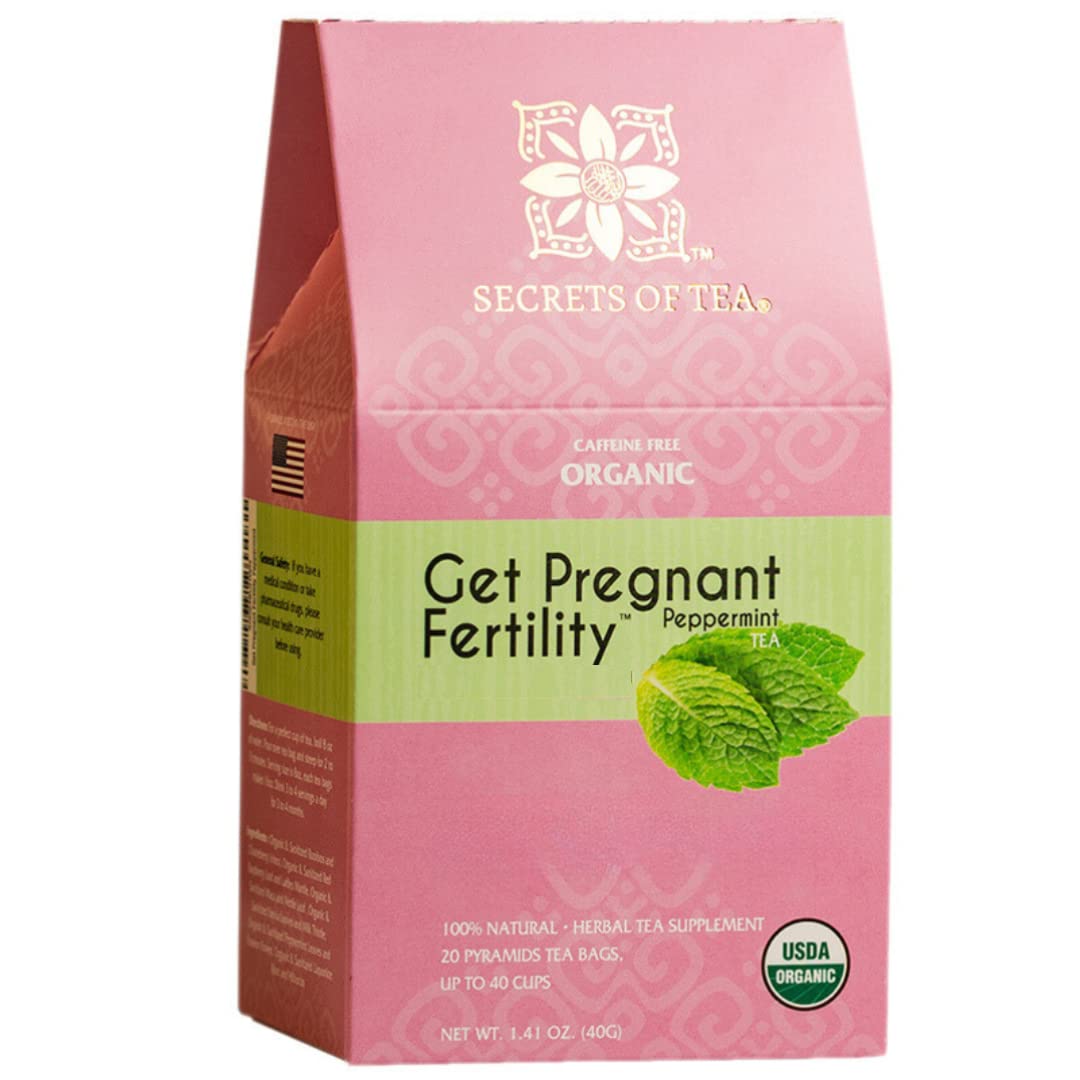 Secrets Of Tea Patented Fertility Supplement & Fertility Tea For WomenTo Help Support Conception