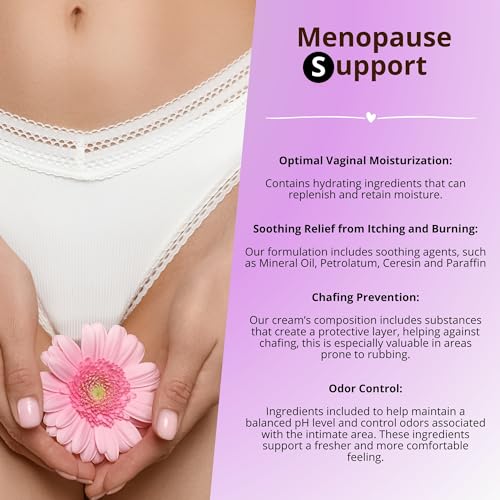 Crème De La Femme Daily Vaginal Moisturizing Cream for Long-Lasting Relief from Feminine Dryness