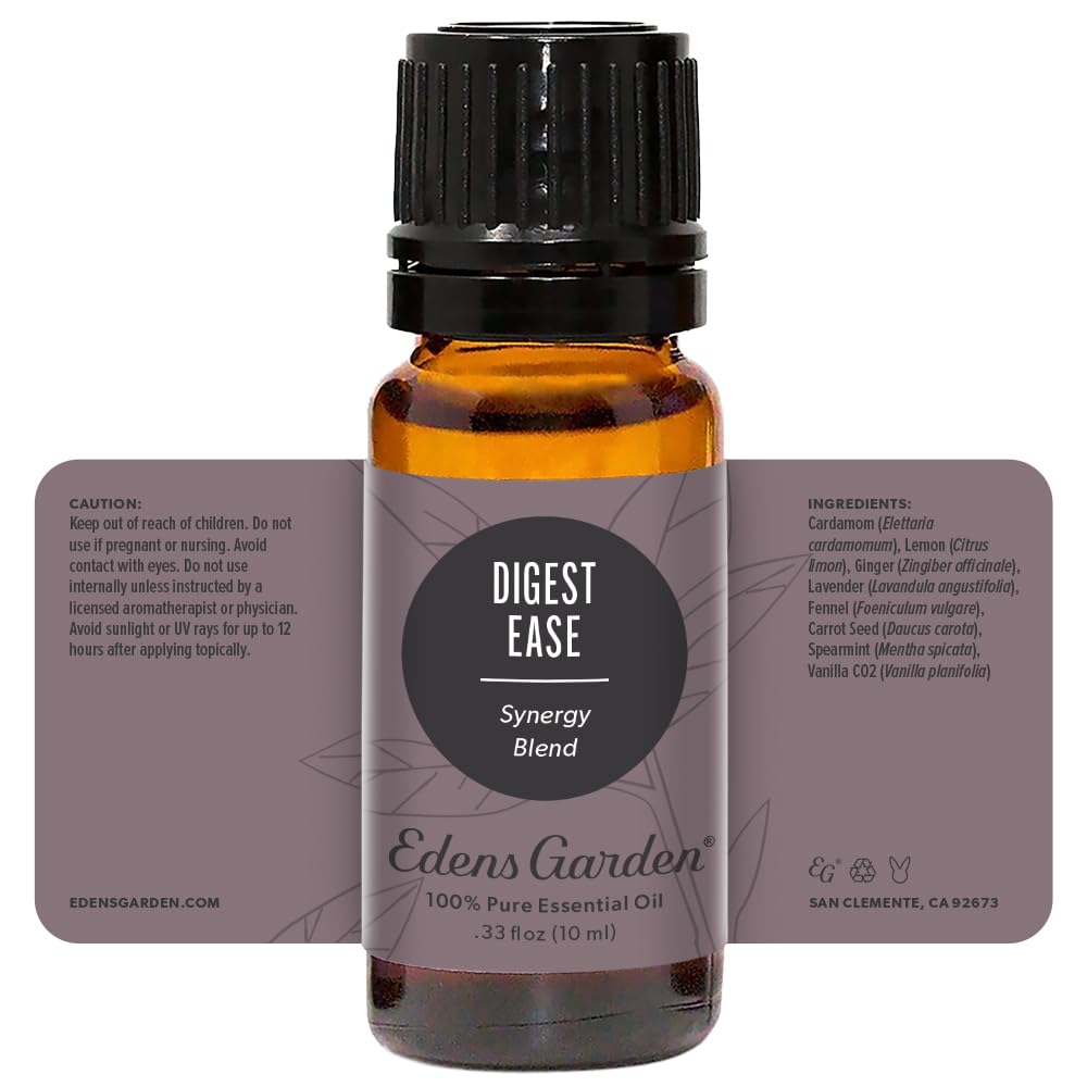 Edens Garden Digest Ease Essential Oil Synergy Blend, 100% Pure Therapeutic Grade