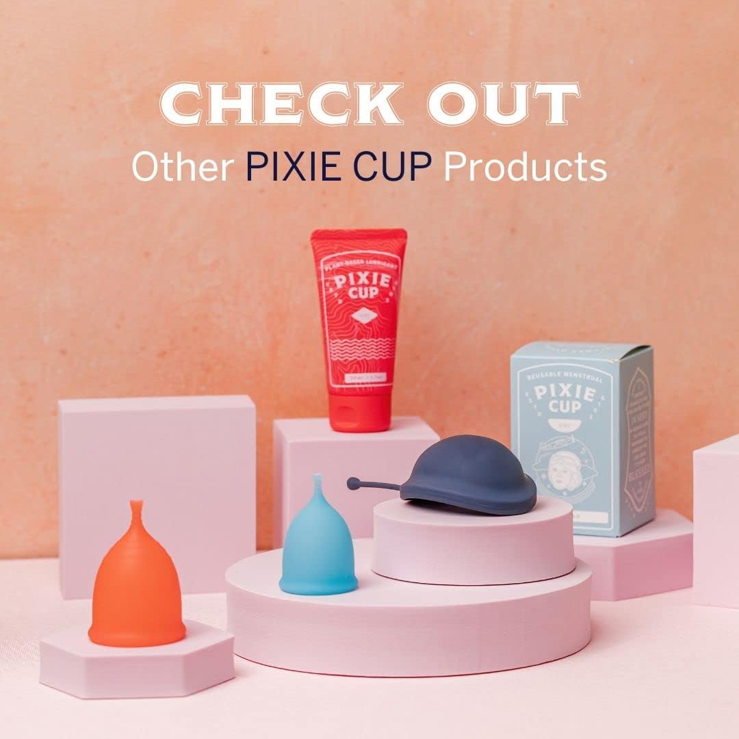 Pixie Menstrual Cup Lube - Make it Easy to Insert Your Period Cups - All Natural Water Based Lubricant